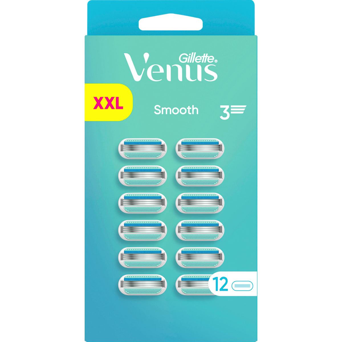 Gillette Venus Scheermesjes, Smooth, 12 St