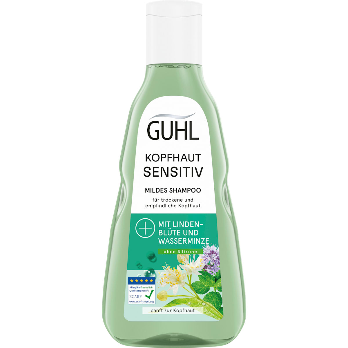 GUHL Shampoo Hoofdhuid Sensitief, 250 ml