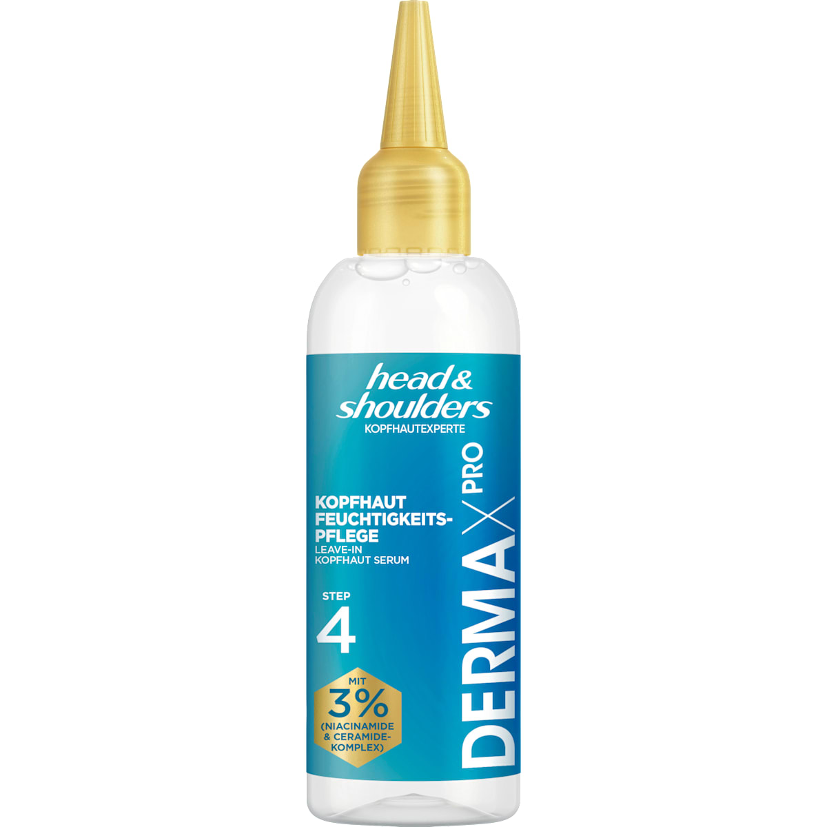 head&shoulders Leave-In Serum Derma x Pro Hoofdhuid Feuchtigkeitspflege, 145 ml