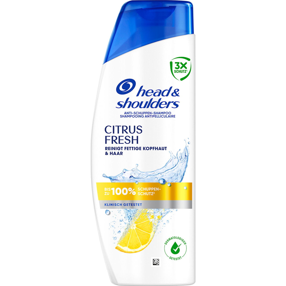 head&shoulders Shampoo Anti-roos Citrus Fresh, 250 ml