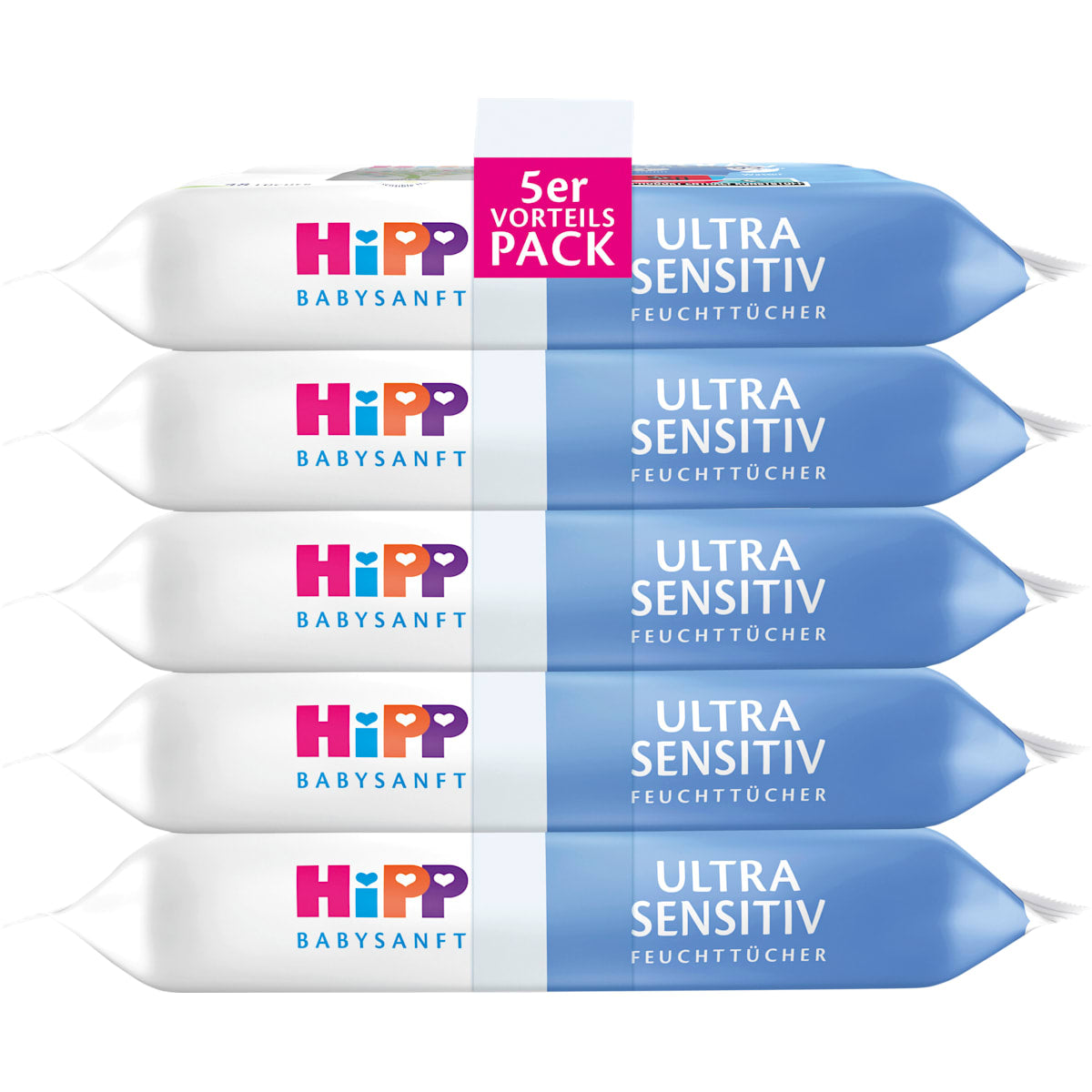 HiPP Babysanft Billendoekjes Ultra sensitief 5x48 St., 240 St