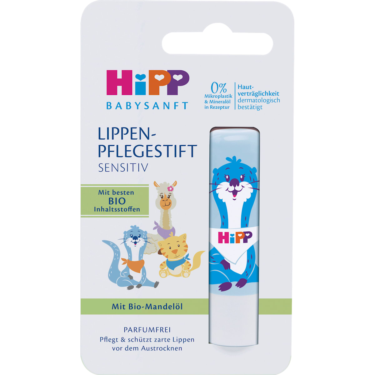 HiPP Babysanft Lippenverzorging sensitief, 4,8 g
