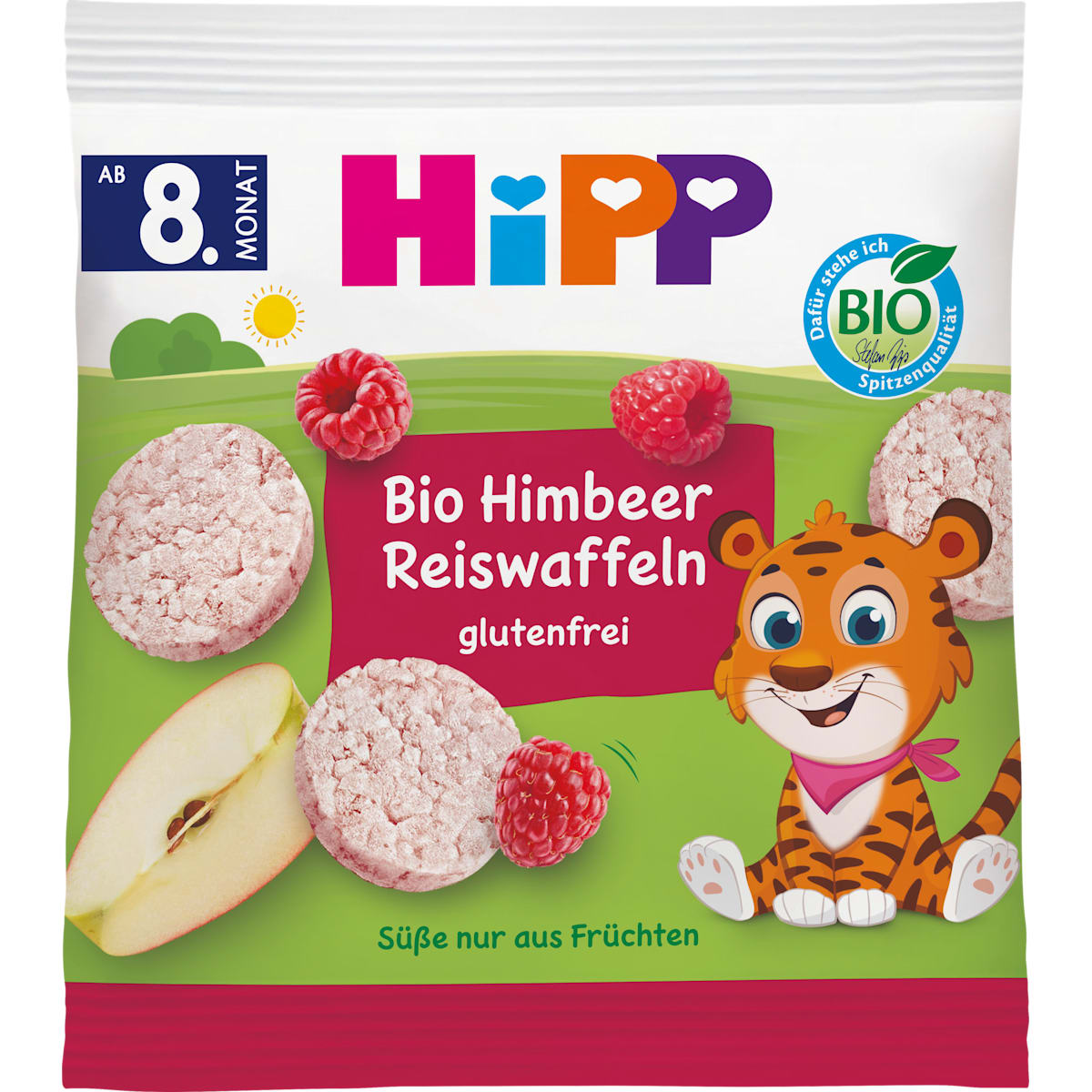 HiPP Babysnack Rijstwafels Framboos vanaf 8 maanden, 30 g