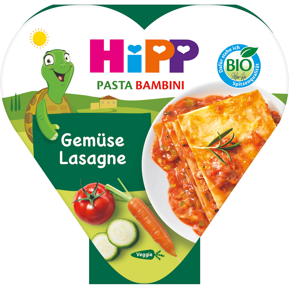 HiPP Kindermaaltijd Pasta Bambini Groente Lasagne vanaf 1 jaar, 250 g