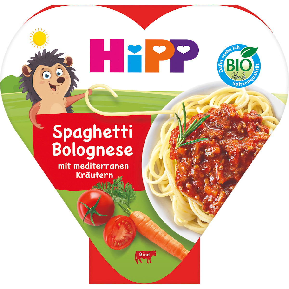 HiPP Kindermaaltijd Spaghetti Bolognese, vanaf 1 jaar, 250 g