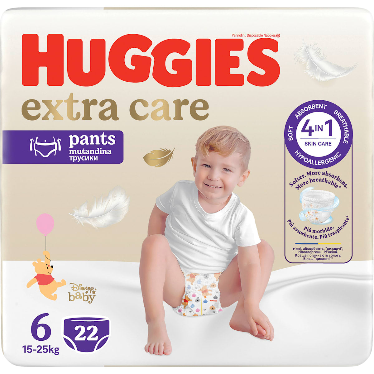 Huggies Baby Pants extra care Maat 6 (16-25 kg) Disney, 22 St