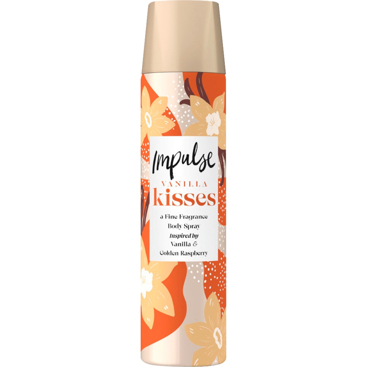 Impulse Bodyspray VANILLA kisses, 75 ml