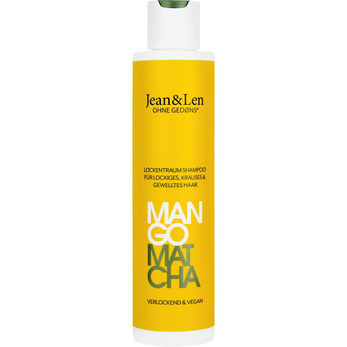 Jean&Len Shampoo Lockentraum Mango Matcha, 300 ml