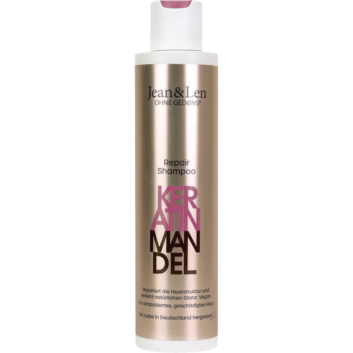 Jean&Len Shampoo Repair Keratin Amandel, 300 ml