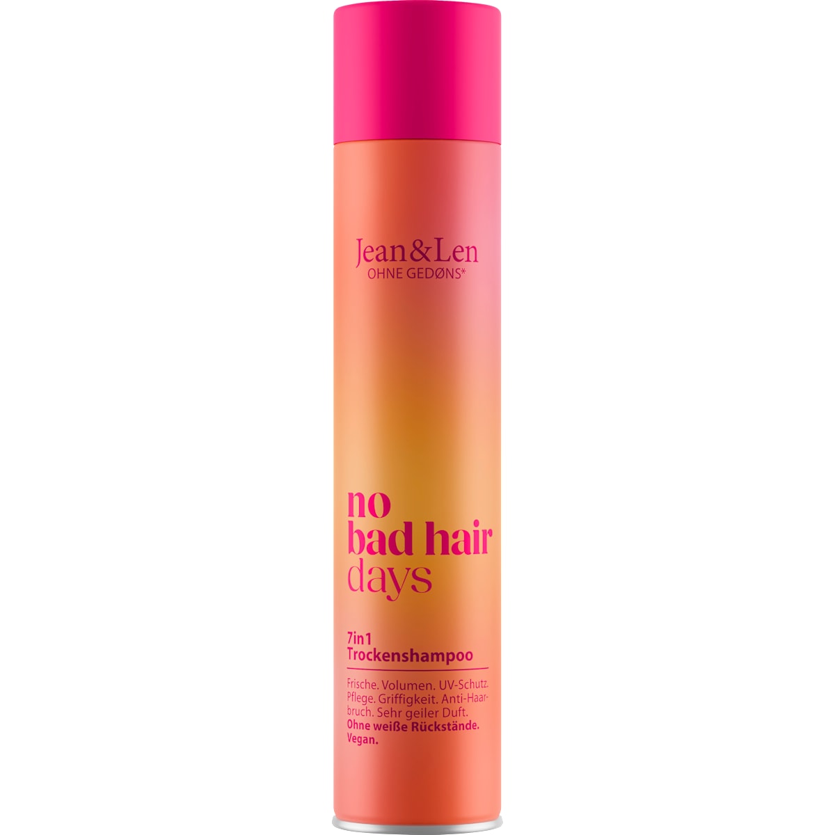 Jean&Len Droogshampoo "no bad hair days" Effekt 7in1, 200 ml