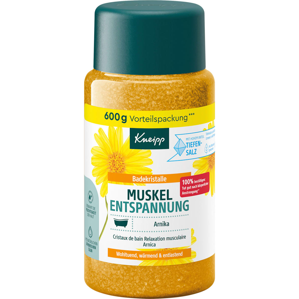 Kneipp Badesalz Muskel Entspannung, 600 g