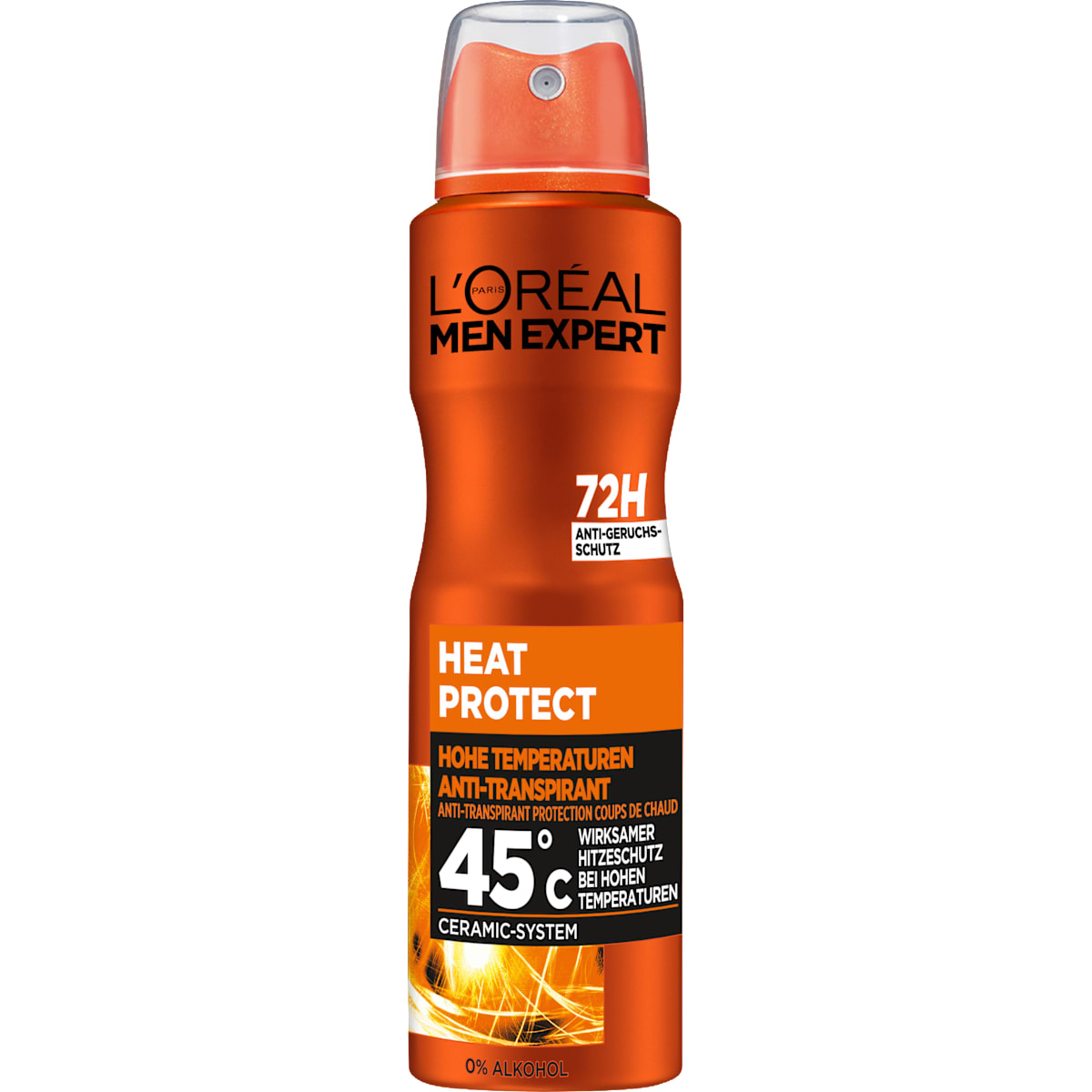 L'ORÉAL PARiS MEN EXPERT Antitranspirant Deospray Heat Protect, 150 ml