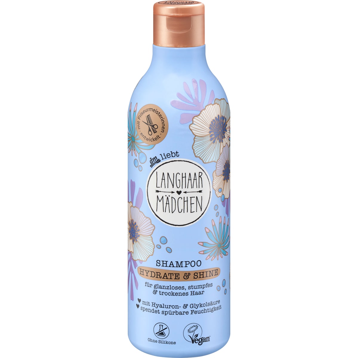 LANGHAARMÄDCHEN Shampoo Hydrate & Shine, 300 ml