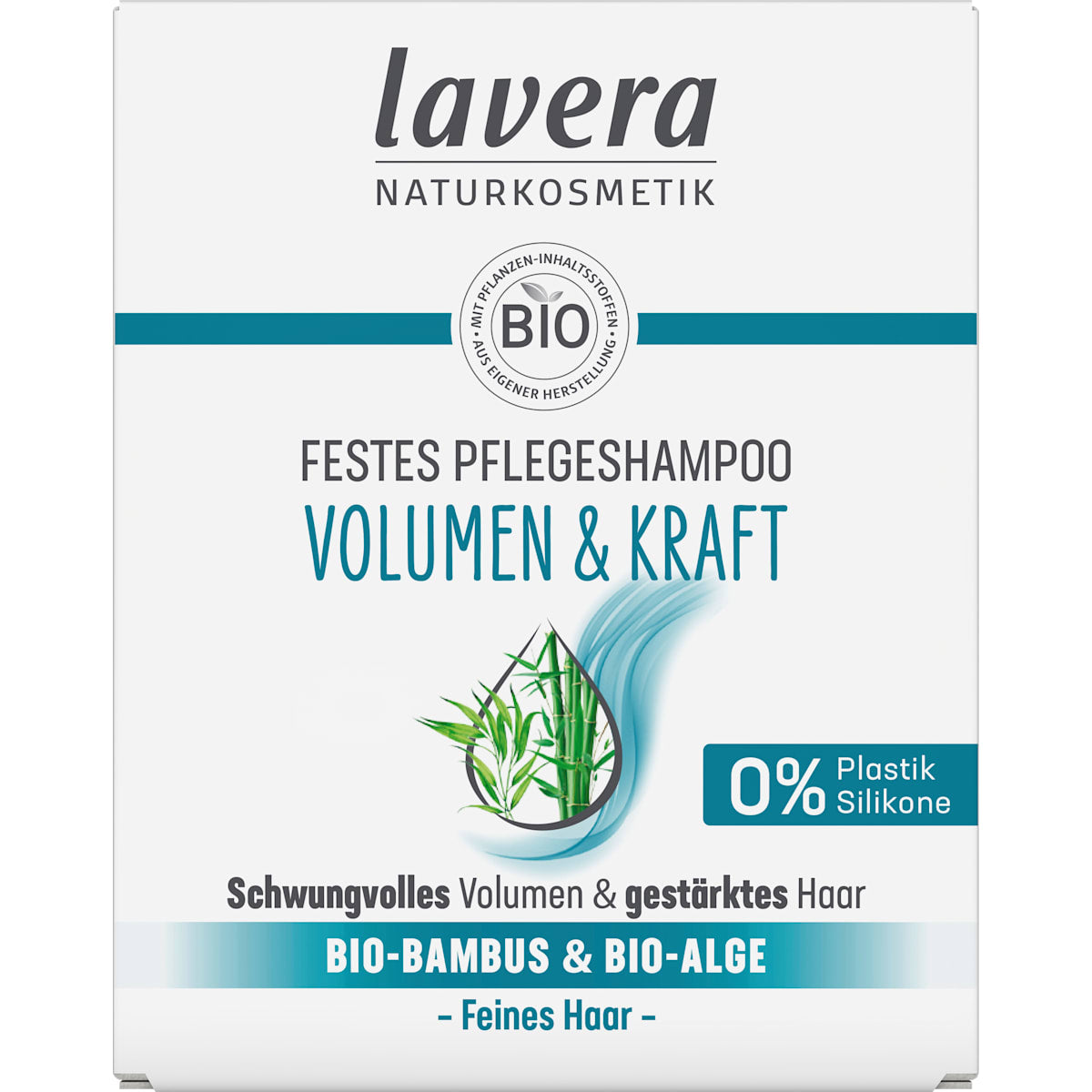 lavera Natuurcosmetica Vaste Shampoo Volume & Kracht, 50 g