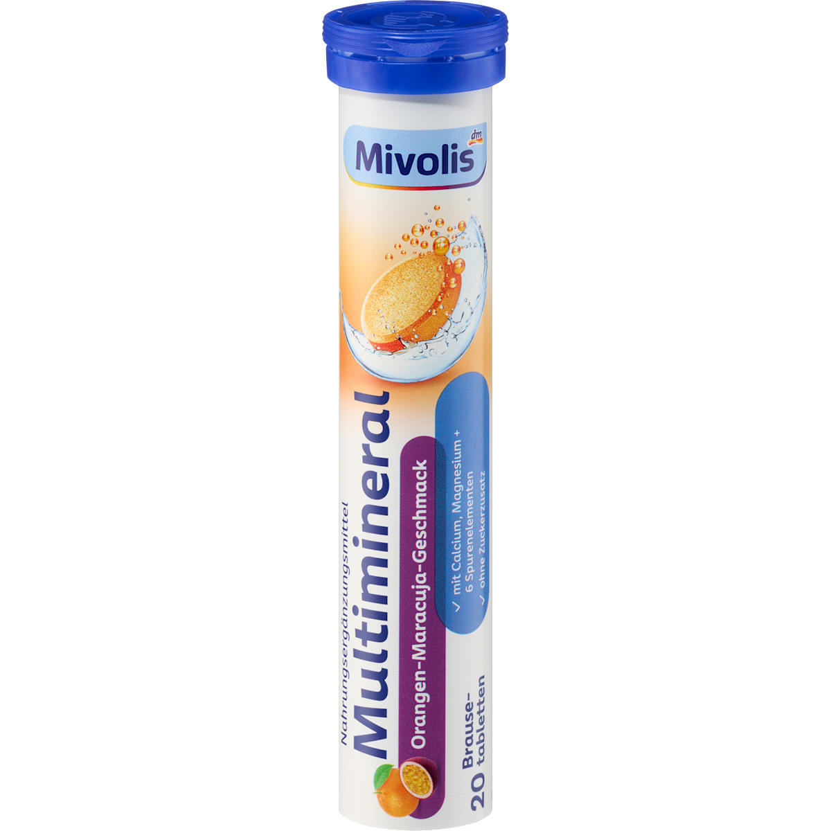 Mivolis Multi-Mineral Bruistabletten 20 St, 82 g