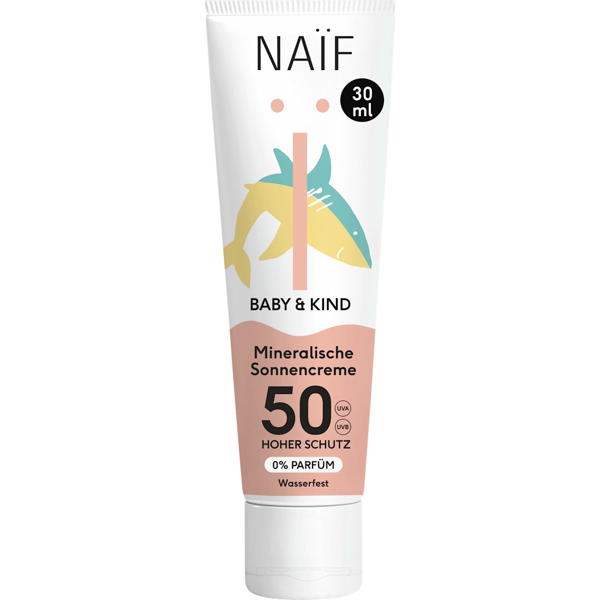NAIF Zonnebrandcrème Baby & Kids SPF 50, 30 ml
