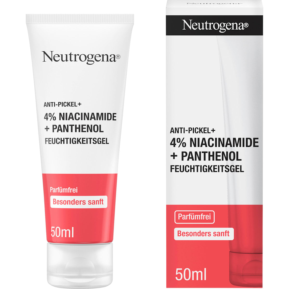 Neutrogena Anti Pickel Gesichtsgel Niacinamide+Panthenol, 50 ml