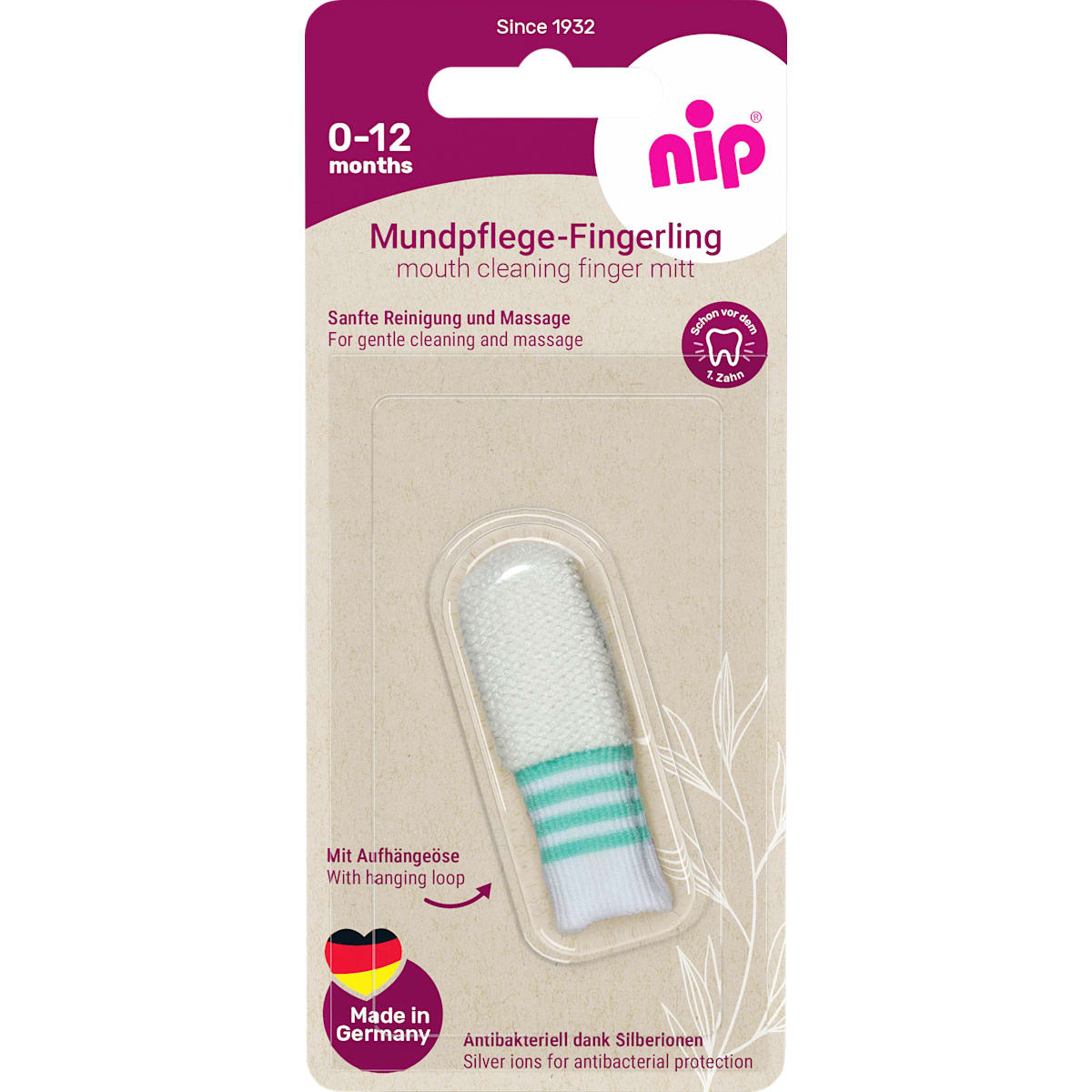 Nip Mundpflege Fingerling, 1 St