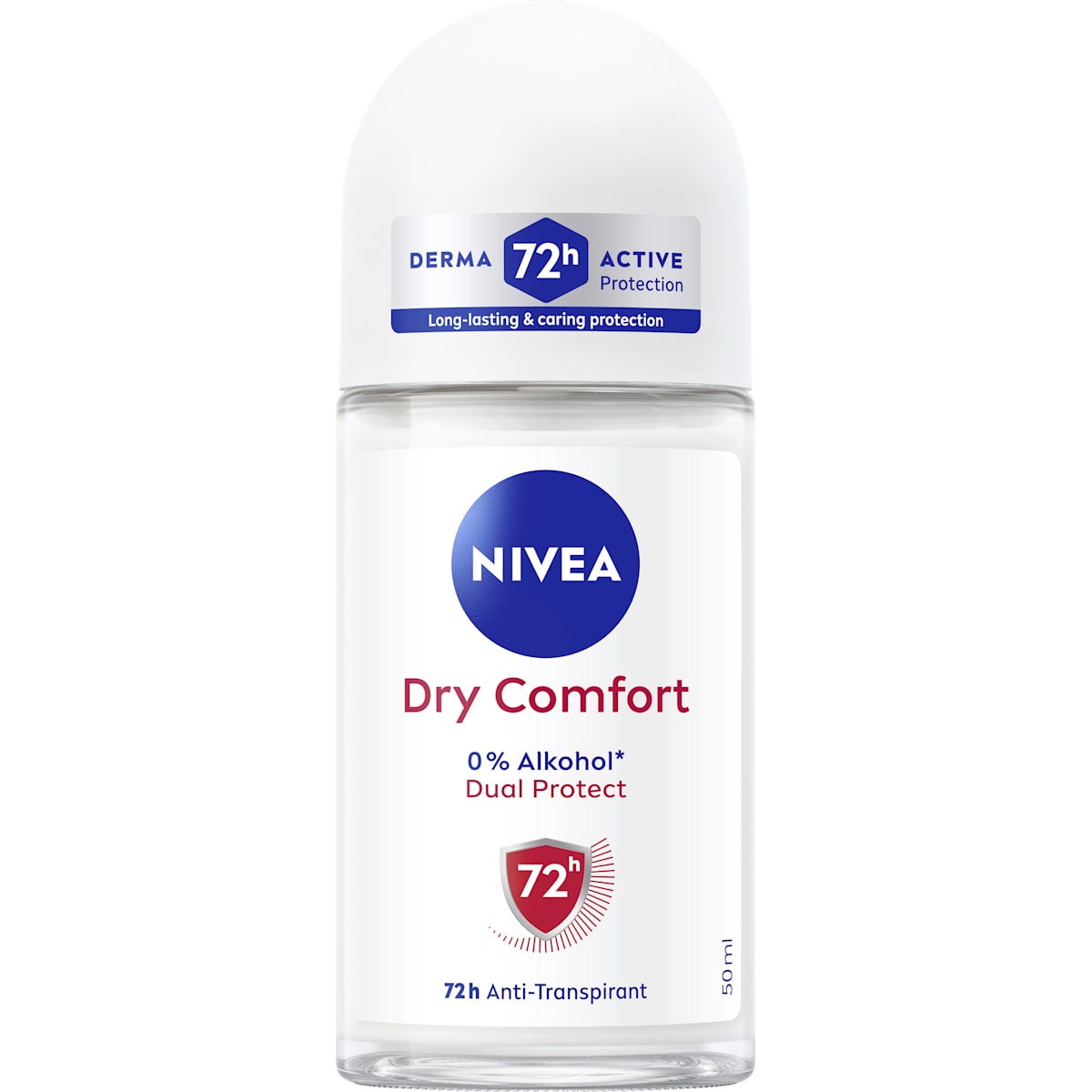 NIVEA Antitranspirant Deo Roll-on Dry Comfort, 50 ml