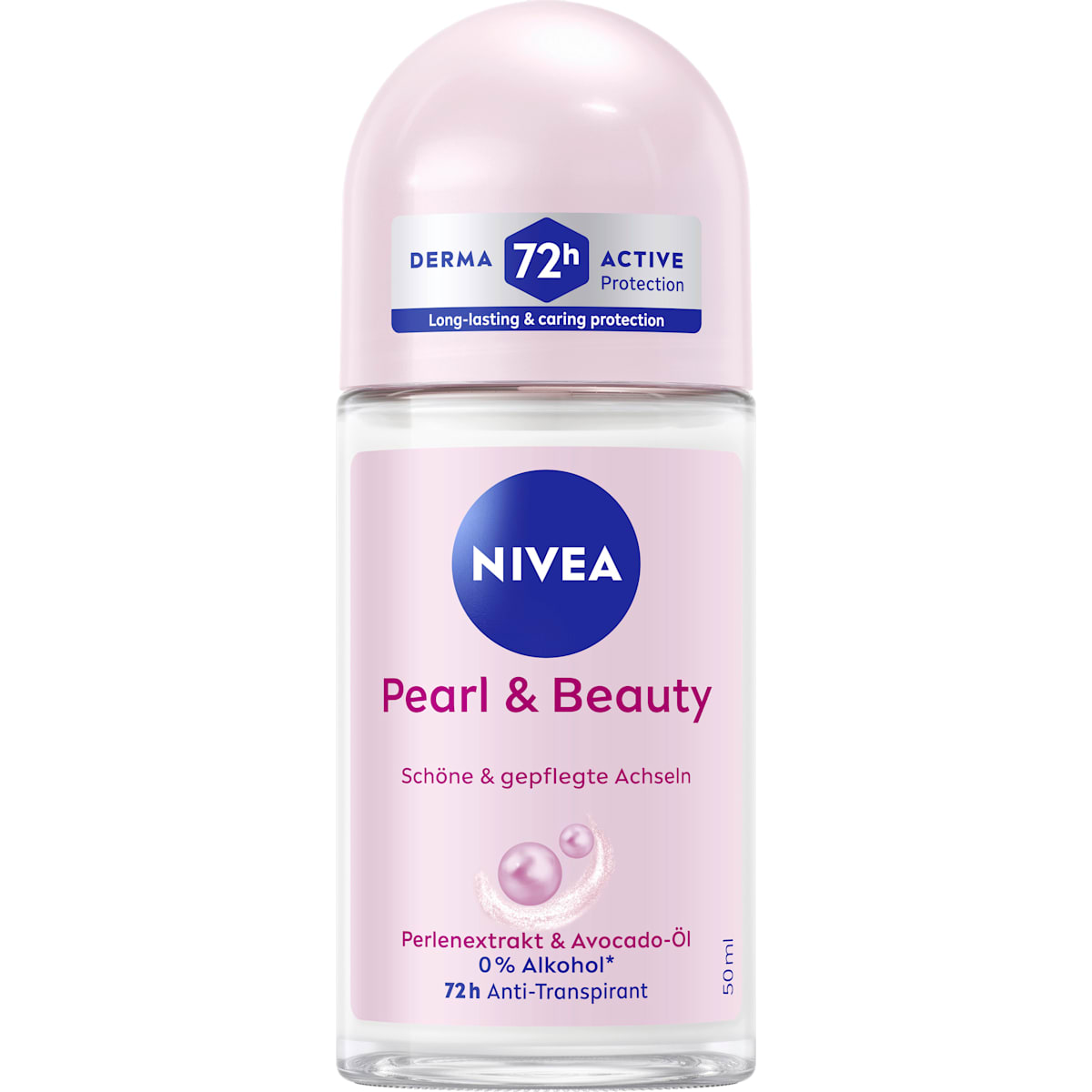NIVEA Antitranspirant Deo Roll-on Pearl & Beauty, 50 ml