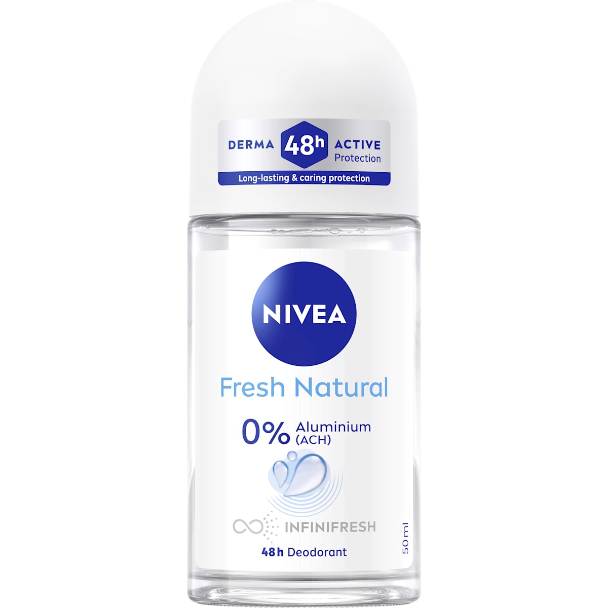 NIVEA Deo Roll-on Fresh Natural, 50 ml