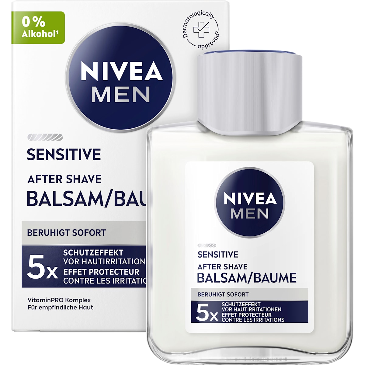NIVEA MEN Aftershave Balsem Sensitive, 100 ml