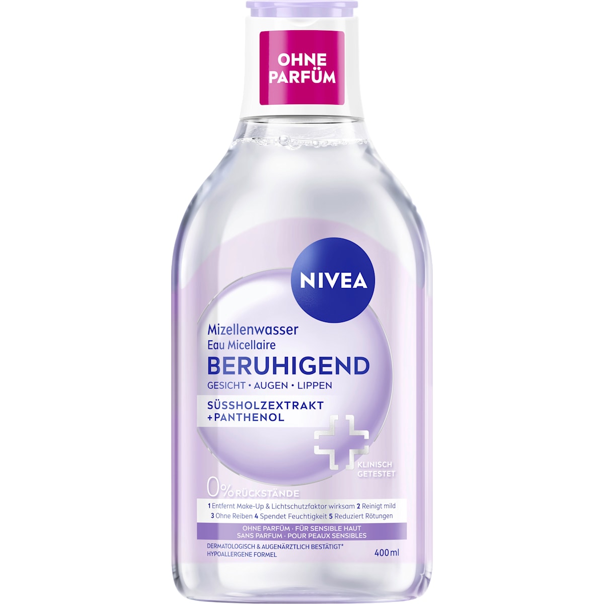 NIVEA Micellair water beruhigend, 400 ml
