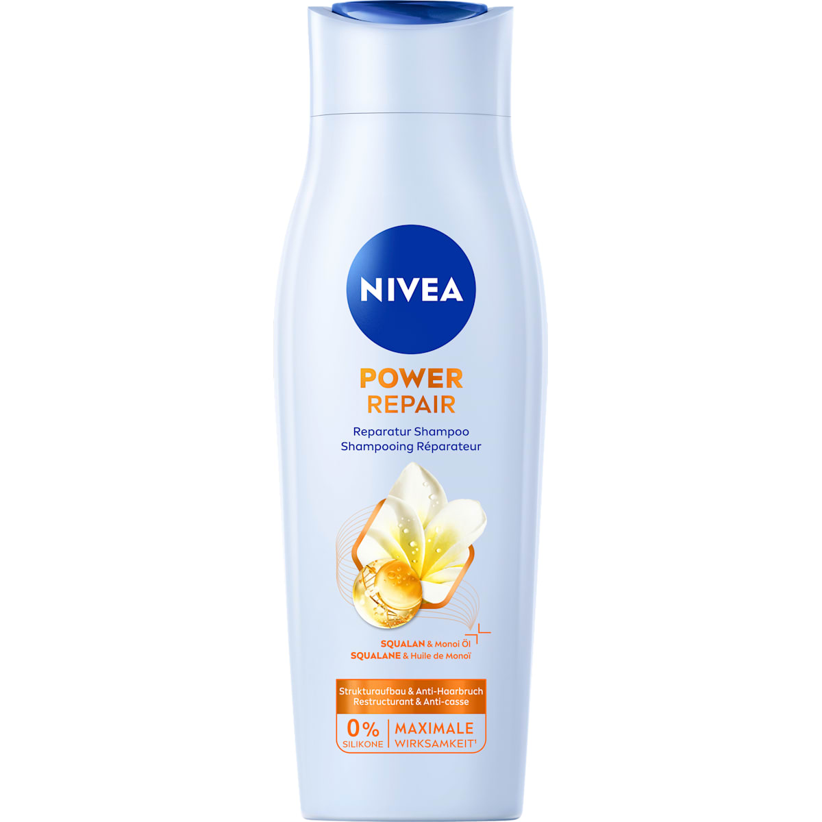 NIVEA Shampoo Power Repair, 250 ml