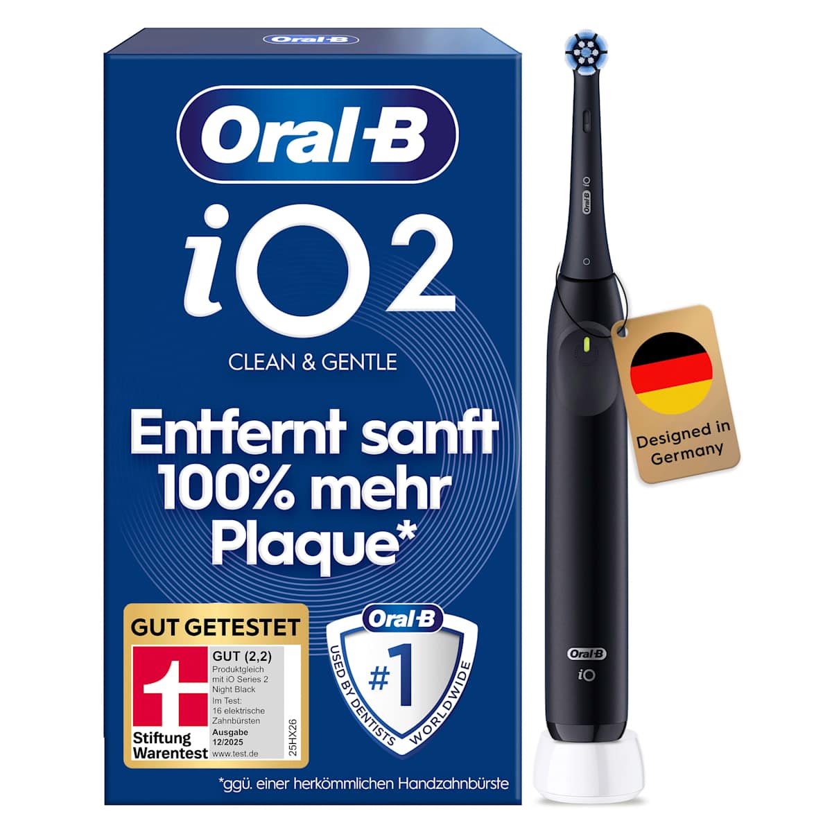 Oral-B Elektrische Tandenborstel iO Series 2 Night Black, 1 St