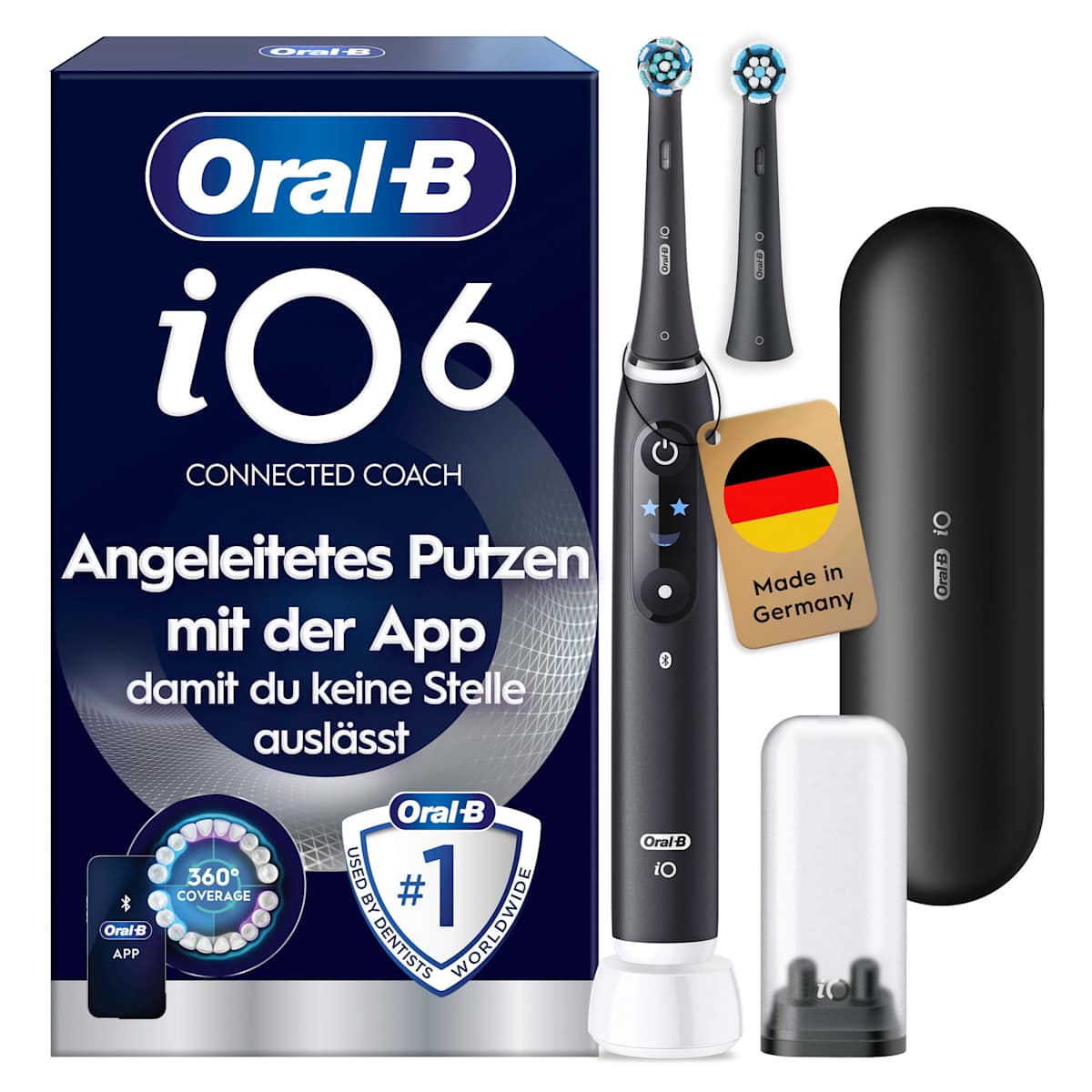 Oral-B Elektrische Tandenborstel iO Series 6 Black Lava, 1 St