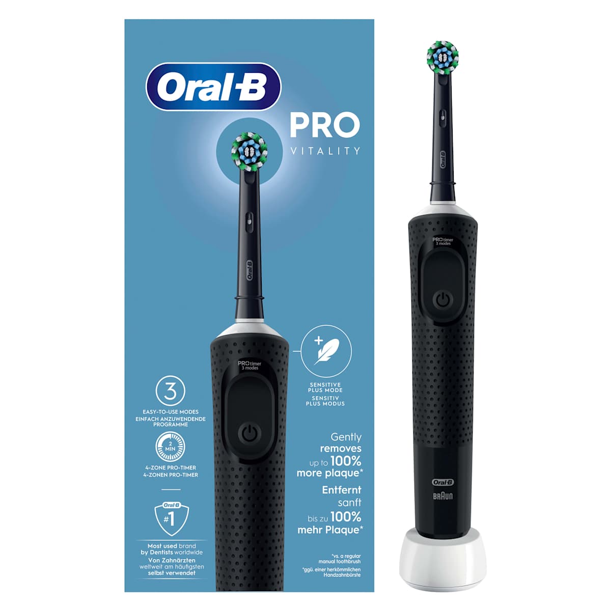 Oral-B Elektrische Tandenborstel Vitality PRO Black, 1 St
