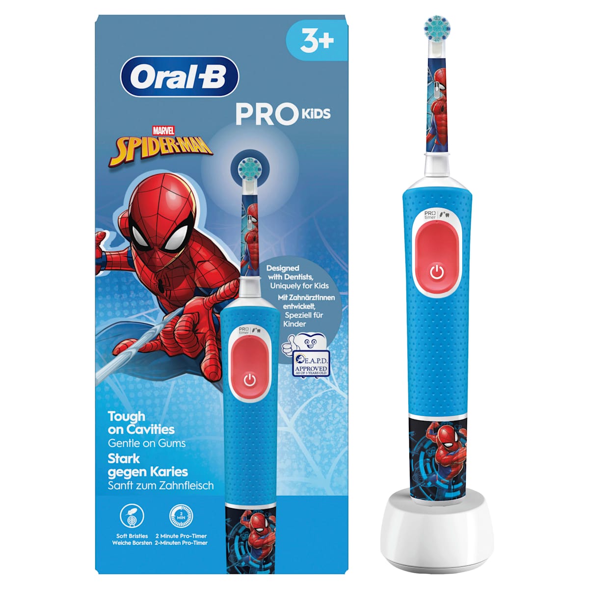 Oral-B Elektrische Tandenborstel Vitality PRO Kinder Spiderman, vanaf 3 jaar, 1 St