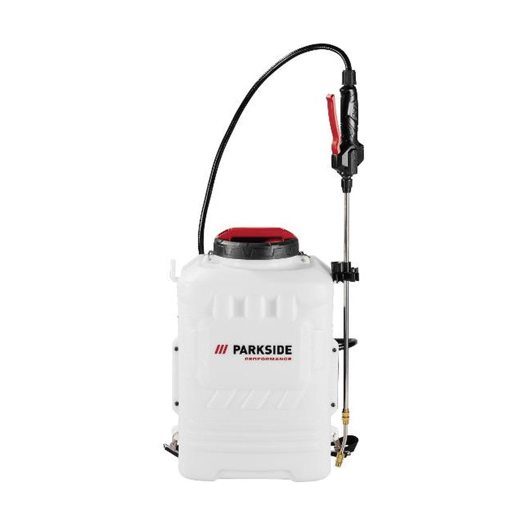 PARKSIDE PERFORMANCE® 20 V Accu-Rugdruksproeier »PPARDS 16 D3«, zonder Accu en Lader