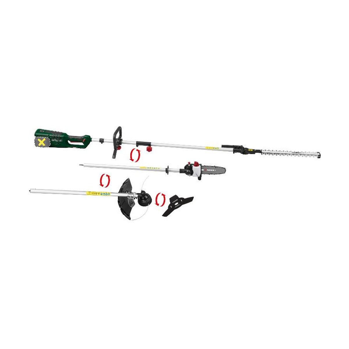 PARKSIDE® 40 V Accu-Tuin-combiapparaat »PAKG 40-Li A1«, zonder Accu's – zonder Lader