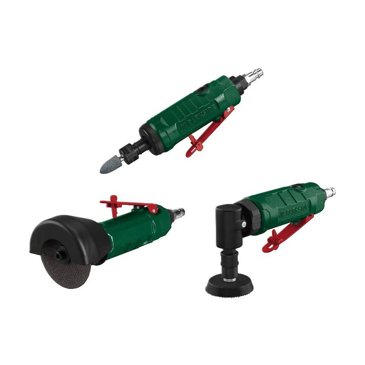 PARKSIDE® Perslucht-Stiftslijper-Set »PDSS 16 B2«/Perslucht-Doorslijpmachine »PDTS 6.3 C4«/Perslucht-Schijfschuurmachine »PDTLS 6.3«