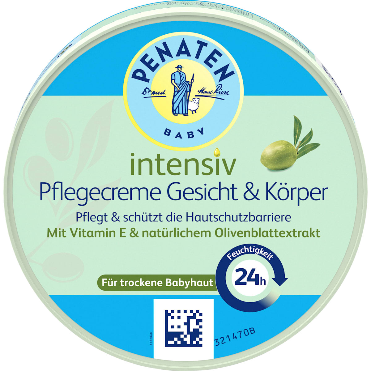 Penaten Baby Verzorgingscrème Gesicht & Lichaam intensief, 100 ml