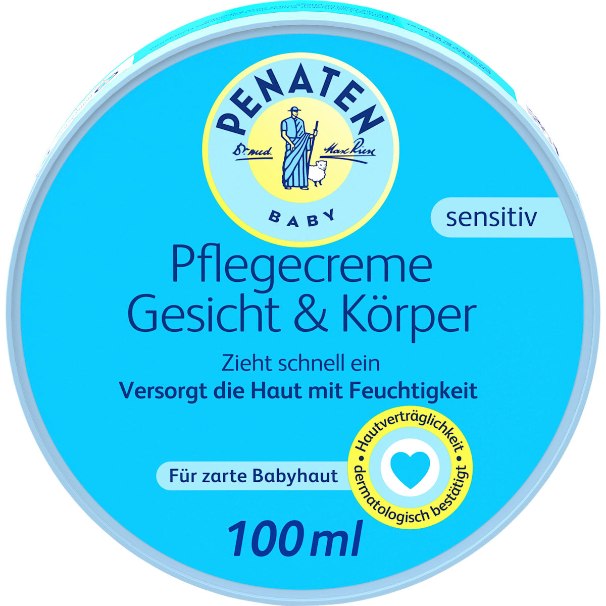 Penaten Baby Verzorgingscrème Gesicht & Lichaam, 100 ml