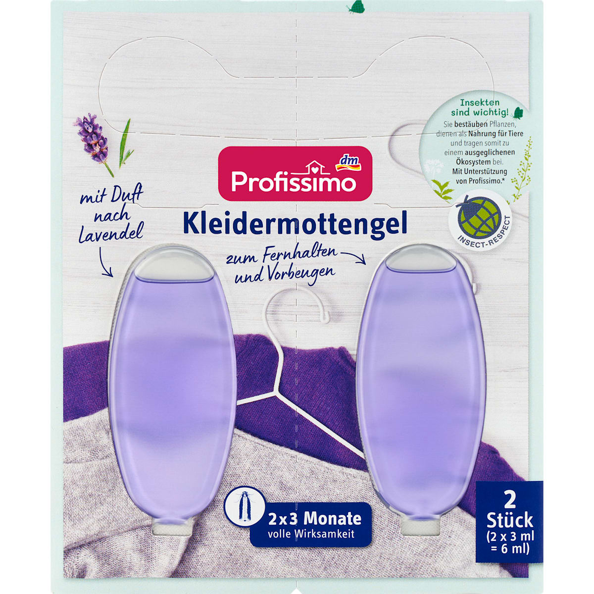 Profissimo Kleidermottengel, 2 St