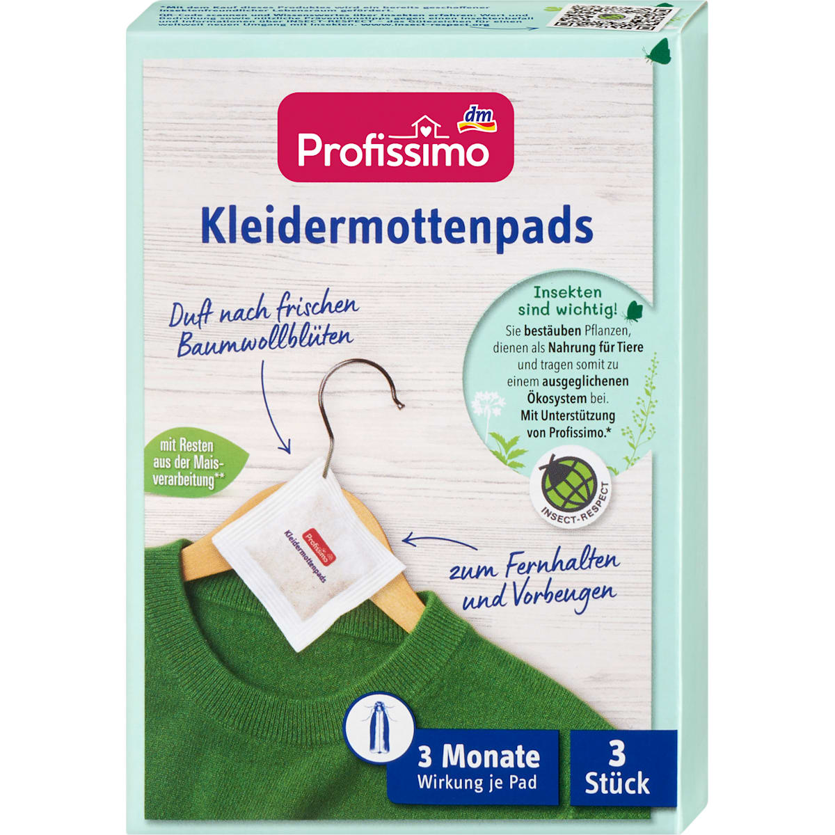 Profissimo Kleidermottenpads, 3 St