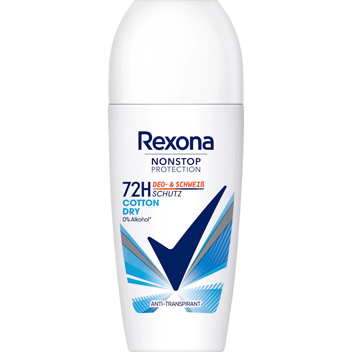 Rexona Antitranspirant Deo Roll-on Nonstop Protection Cotton Dry, 50 ml