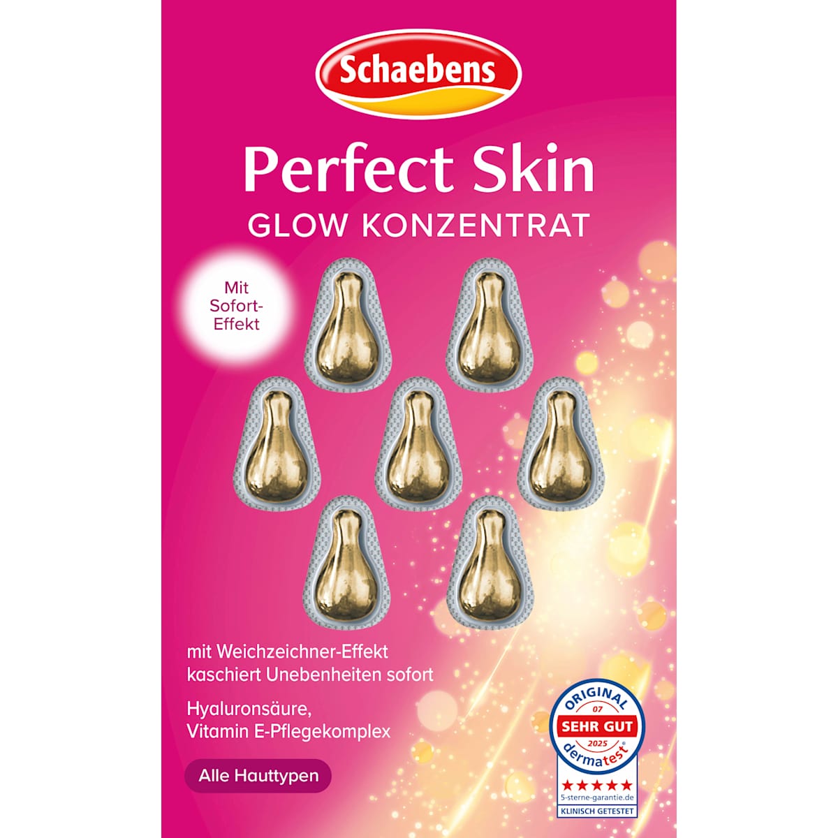 Schaebens Concentraat Perfect Skin Glow, 7 St