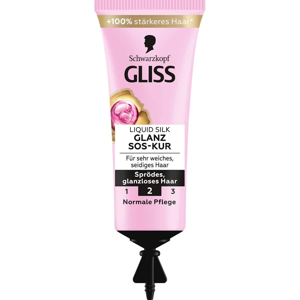 Schwarzkopf GLISS Haarmasker SOS Liquid Silk, 15 ml