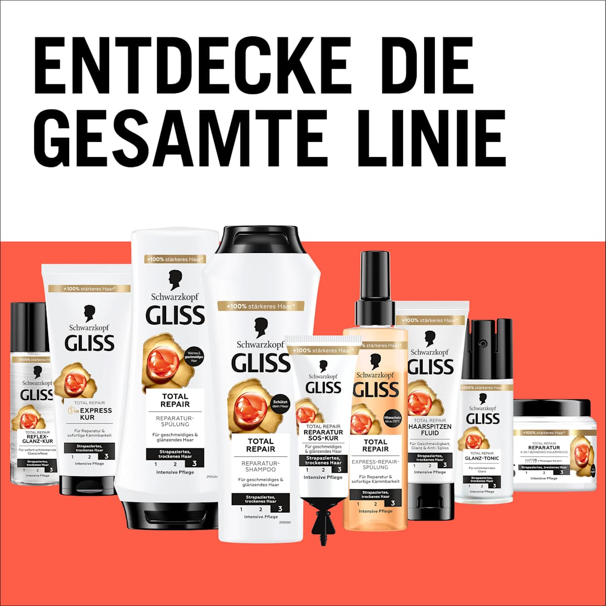 Schwarzkopf GLISS Haarmasker SOS Total Repair, 15 ml