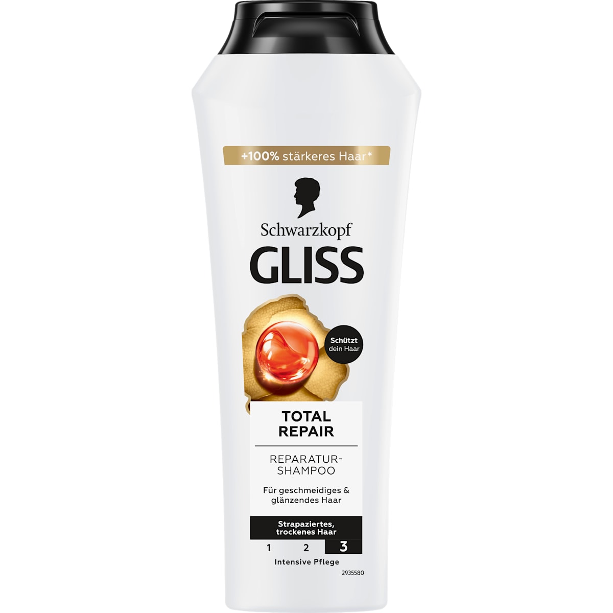 Schwarzkopf GLISS Shampoo Total Repair, 250 ml