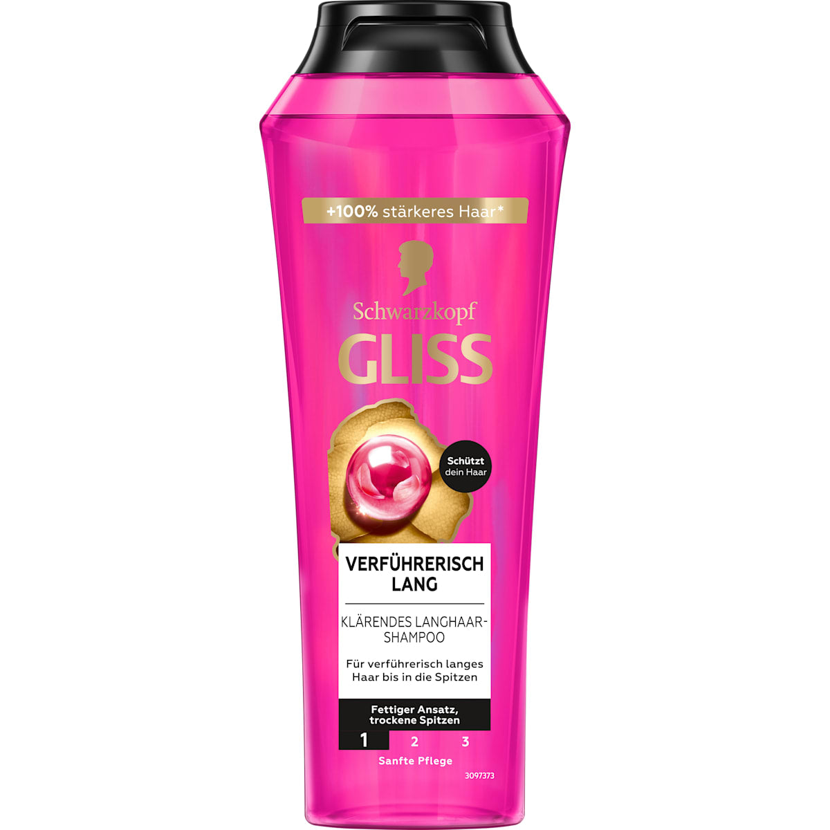 Schwarzkopf GLISS Shampoo Verleidelijk Lang, 250 ml