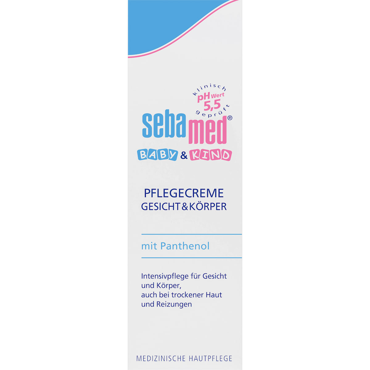 sebamed baby Baby & Kind Verzorgingscrème Gesicht & Lichaam, 75 ml