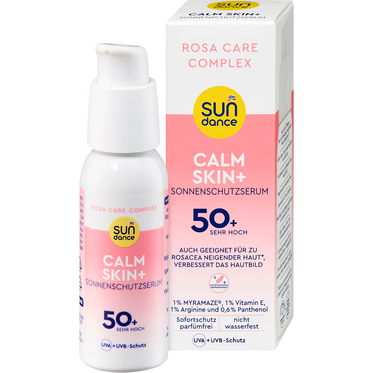 SUNDANCE Sonnenserum calm skin+, SPF 50+, 50 ml