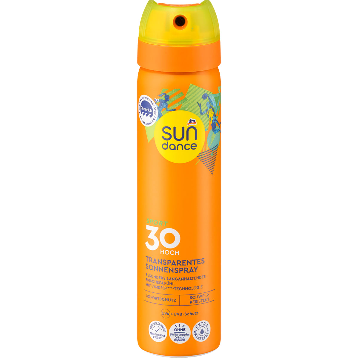SUNDANCE Zonnespray transparent Sport, SPF 30, Reisformaat, 75 ml