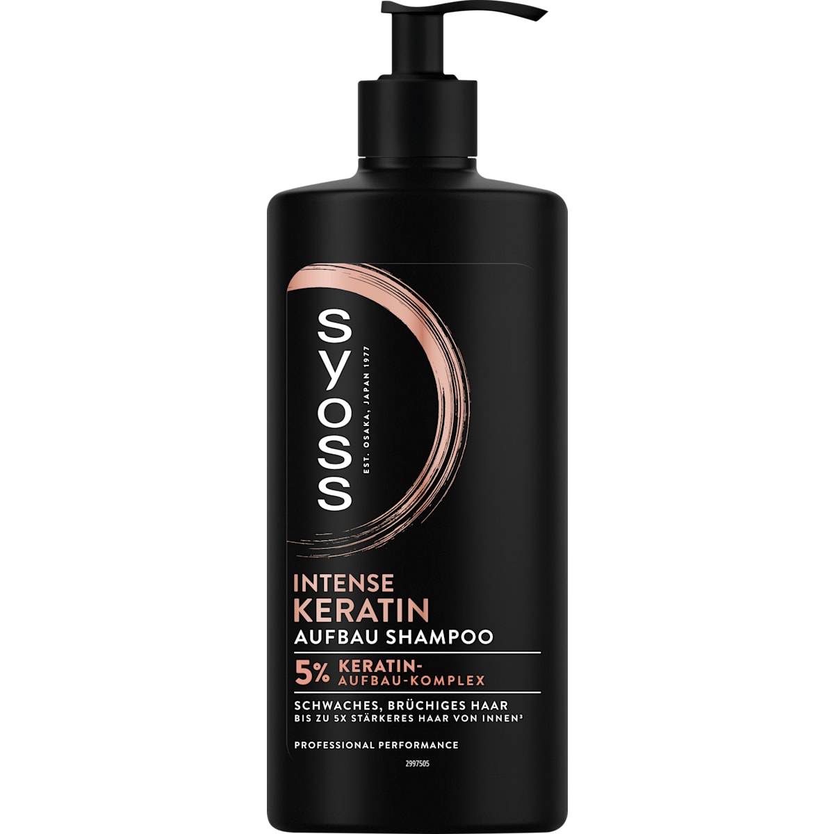 syoss Shampoo Intense Keratin, 440 ml