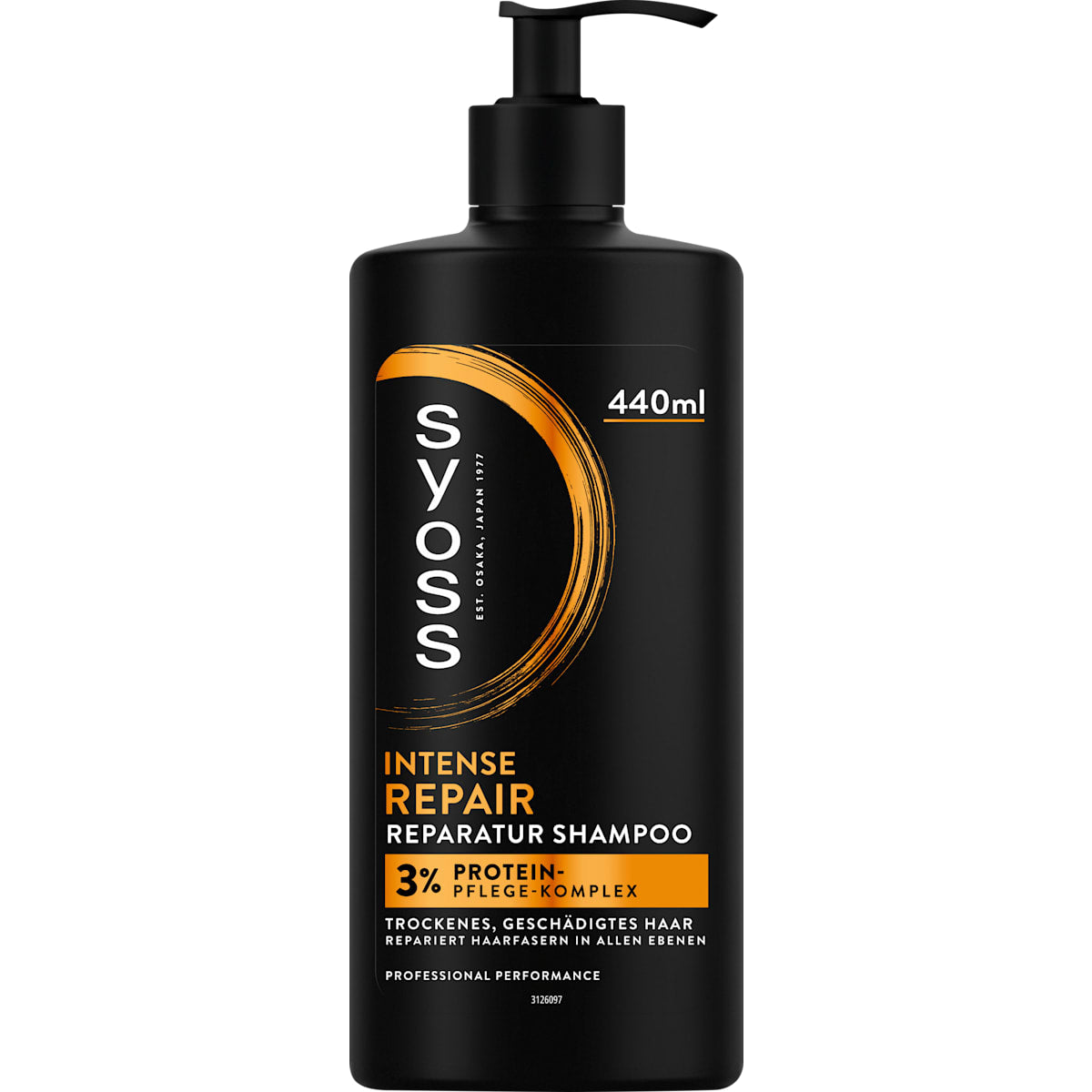 syoss Shampoo Intense Repair, 440 ml